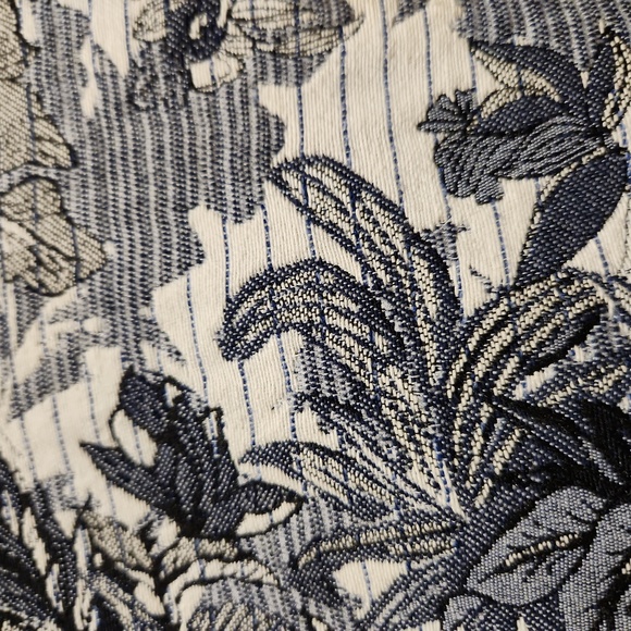 Zara floral bomber jacquard jacket - Picture 6 of 11